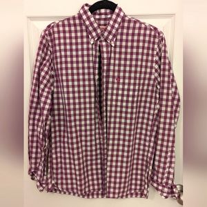 Brooks Brothers Red Fleece Maroon Button Down